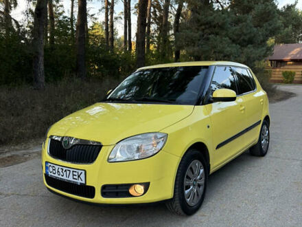 Шкода Фабія 2008 у Броварах на Automoto.ua Жовтий Шкода Фабія, об'ємом двигуна 1.4 л та пробігом 192 тис. км за 4400 $, фото 1 на Automoto.ua