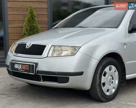 Серый Шкода Фабия, объемом двигателя 1.4 л и пробегом 182 тыс. км за 3900 $, фото 4 на Automoto.ua