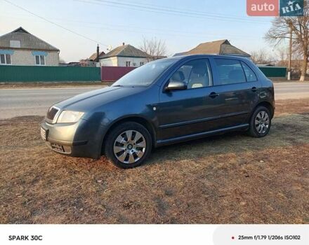 Серый Шкода Фабия, объемом двигателя 1.39 л и пробегом 184 тыс. км за 4000 $, фото 13 на Automoto.ua