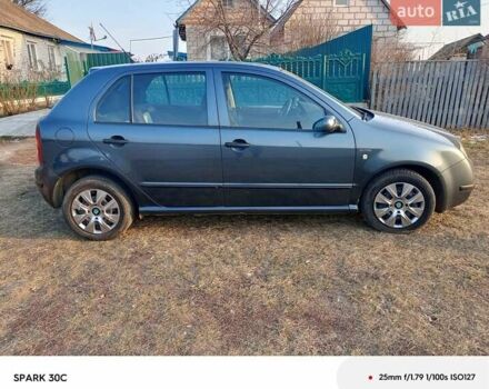 Серый Шкода Фабия, объемом двигателя 1.39 л и пробегом 184 тыс. км за 4000 $, фото 18 на Automoto.ua