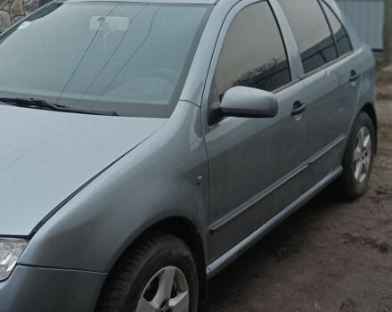 Серый Шкода Фабия, объемом двигателя 1.4 л и пробегом 208 тыс. км за 3500 $, фото 4 на Automoto.ua