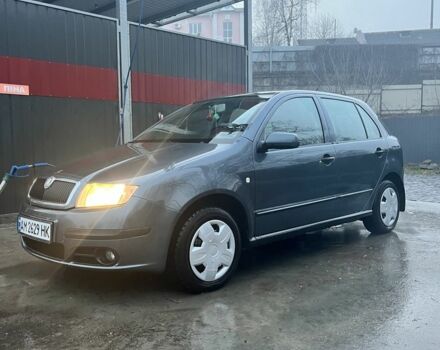 Серый Шкода Фабия, объемом двигателя 1.2 л и пробегом 296 тыс. км за 3299 $, фото 1 на Automoto.ua