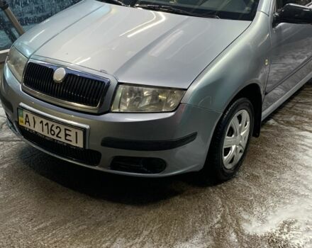 Серый Шкода Фабия, объемом двигателя 1.2 л и пробегом 257 тыс. км за 2950 $, фото 1 на Automoto.ua