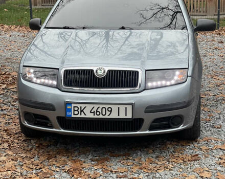 Серый Шкода Фабия, объемом двигателя 1.2 л и пробегом 91 тыс. км за 4300 $, фото 11 на Automoto.ua