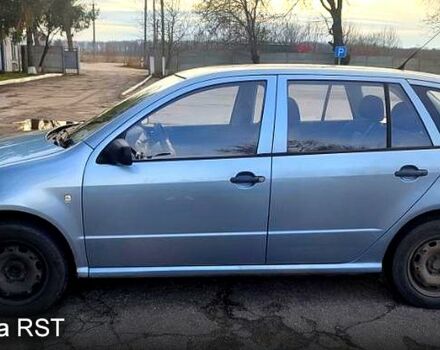 Серый Шкода Фабия, объемом двигателя 1.4 л и пробегом 220 тыс. км за 3200 $, фото 3 на Automoto.ua