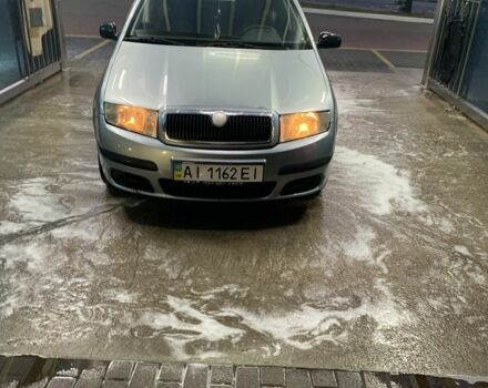 Серый Шкода Фабия, объемом двигателя 1.2 л и пробегом 257 тыс. км за 2950 $, фото 6 на Automoto.ua