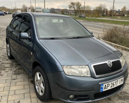 Серый Шкода Фабия, объемом двигателя 1.4 л и пробегом 293 тыс. км за 4200 $, фото 1 на Automoto.ua