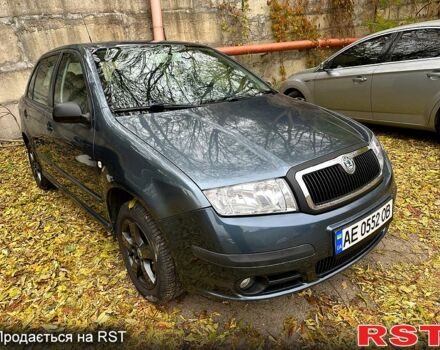 Серый Шкода Фабия, объемом двигателя 1.4 л и пробегом 188 тыс. км за 5500 $, фото 2 на Automoto.ua