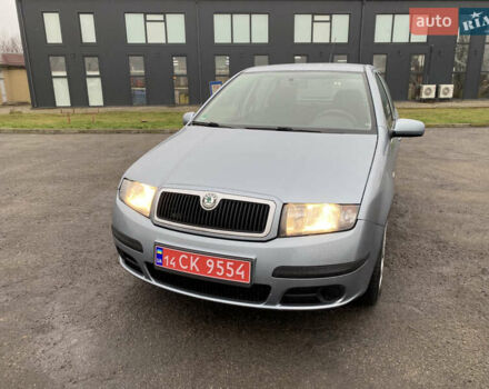 Серый Шкода Фабия, объемом двигателя 1.4 л и пробегом 96 тыс. км за 4900 $, фото 2 на Automoto.ua