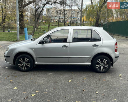Серый Шкода Фабия, объемом двигателя 1.2 л и пробегом 215 тыс. км за 3500 $, фото 3 на Automoto.ua