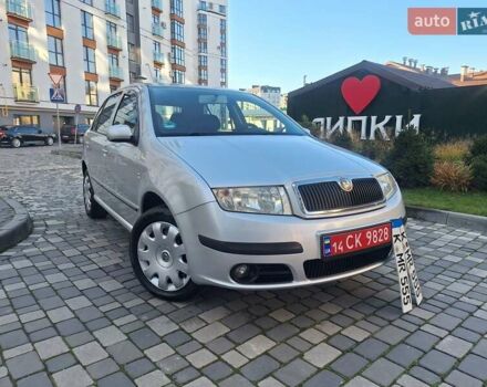 Серый Шкода Фабия, объемом двигателя 1.4 л и пробегом 116 тыс. км за 4650 $, фото 1 на Automoto.ua