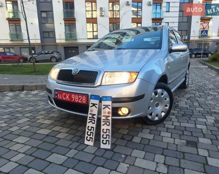 Серый Шкода Фабия, объемом двигателя 1.4 л и пробегом 116 тыс. км за 4650 $, фото 10 на Automoto.ua