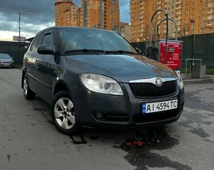 Серый Шкода Фабия, объемом двигателя 1.4 л и пробегом 267 тыс. км за 4300 $, фото 5 на Automoto.ua