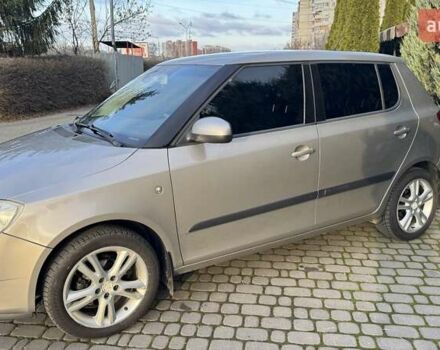 Серый Шкода Фабия, объемом двигателя 1.6 л и пробегом 198 тыс. км за 5900 $, фото 3 на Automoto.ua