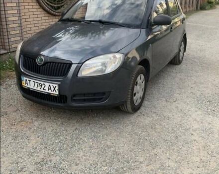 Серый Шкода Фабия, объемом двигателя 1.2 л и пробегом 82 тыс. км за 4350 $, фото 1 на Automoto.ua