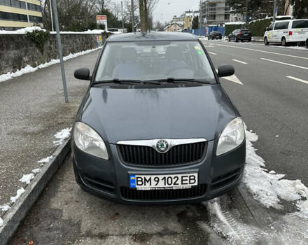 Серый Шкода Фабия, объемом двигателя 1.2 л и пробегом 85 тыс. км за 4800 $, фото 2 на Automoto.ua