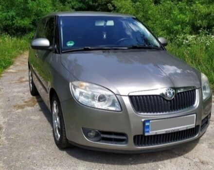 Серый Шкода Фабия, объемом двигателя 1.4 л и пробегом 205 тыс. км за 6000 $, фото 4 на Automoto.ua