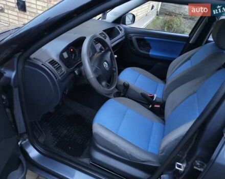 Серый Шкода Фабия, объемом двигателя 1.2 л и пробегом 210 тыс. км за 3950 $, фото 5 на Automoto.ua