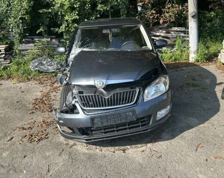 Серый Шкода Фабия, объемом двигателя 1.4 л и пробегом 162 тыс. км за 2500 $, фото 9 на Automoto.ua
