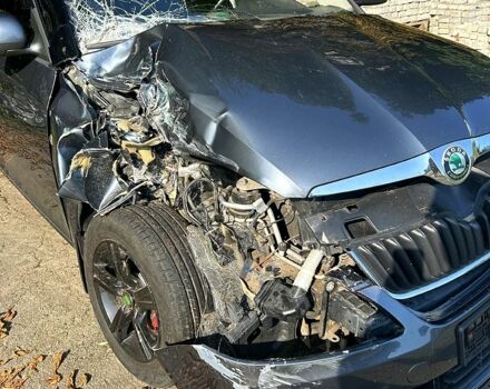 Серый Шкода Фабия, объемом двигателя 1.4 л и пробегом 161 тыс. км за 2500 $, фото 1 на Automoto.ua