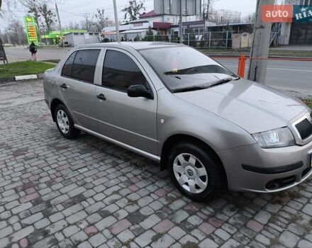 Серый Шкода Фабия, объемом двигателя 1.2 л и пробегом 48 тыс. км за 5300 $, фото 7 на Automoto.ua