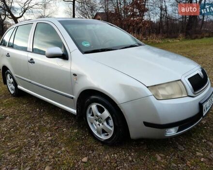 Сірий Шкода Фабія, об'ємом двигуна 1.4 л та пробігом 196 тис. км за 4900 $, фото 2 на Automoto.ua