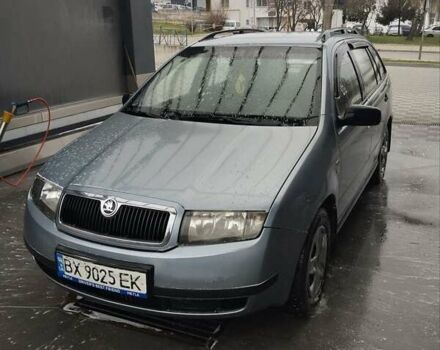 Сірий Шкода Фабія, об'ємом двигуна 1.4 л та пробігом 380 тис. км за 2800 $, фото 2 на Automoto.ua