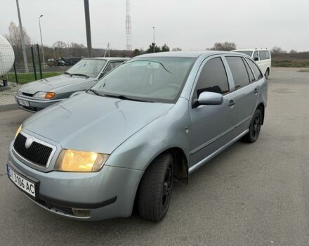 Серый Шкода Фабия, объемом двигателя 1.4 л и пробегом 135 тыс. км за 3100 $, фото 1 на Automoto.ua