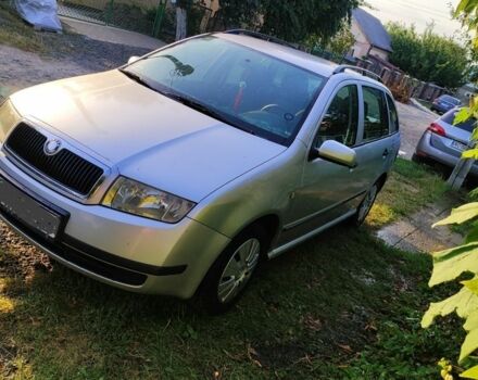 Серый Шкода Фабия, объемом двигателя 1.4 л и пробегом 258 тыс. км за 3499 $, фото 3 на Automoto.ua