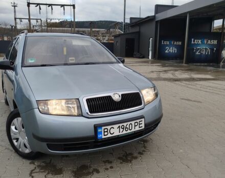 Серый Шкода Фабия, объемом двигателя 1.4 л и пробегом 196 тыс. км за 4200 $, фото 1 на Automoto.ua