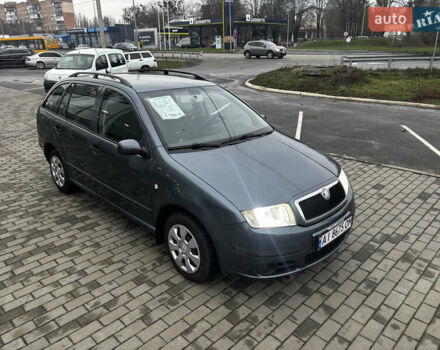 Серый Шкода Фабия, объемом двигателя 1.4 л и пробегом 322 тыс. км за 3700 $, фото 12 на Automoto.ua