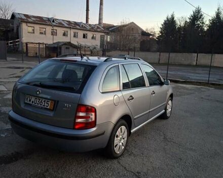 Серый Шкода Фабия, объемом двигателя 1.4 л и пробегом 202 тыс. км за 3750 $, фото 2 на Automoto.ua