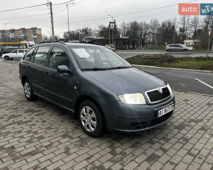Серый Шкода Фабия, объемом двигателя 1.4 л и пробегом 322 тыс. км за 3700 $, фото 13 на Automoto.ua