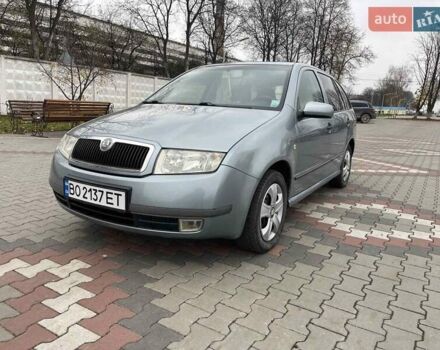 Серый Шкода Фабия, объемом двигателя 1.4 л и пробегом 243 тыс. км за 3000 $, фото 3 на Automoto.ua