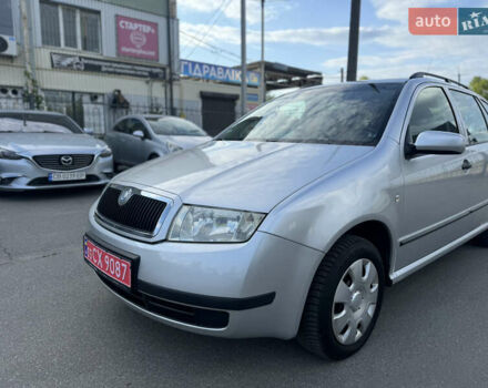 Серый Шкода Фабия, объемом двигателя 1.4 л и пробегом 169 тыс. км за 4600 $, фото 11 на Automoto.ua