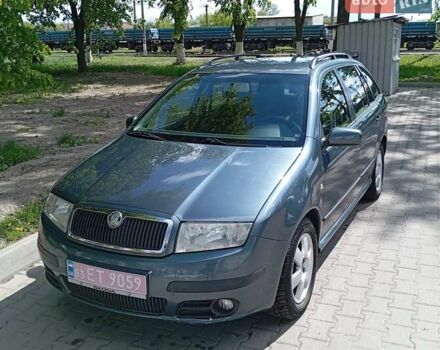 Серый Шкода Фабия, объемом двигателя 1.4 л и пробегом 188 тыс. км за 4750 $, фото 1 на Automoto.ua