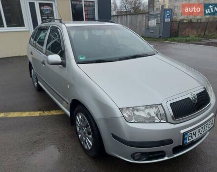 Серый Шкода Фабия, объемом двигателя 1.39 л и пробегом 100 тыс. км за 4700 $, фото 4 на Automoto.ua