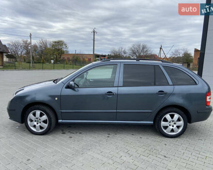 Серый Шкода Фабия, объемом двигателя 1.4 л и пробегом 165 тыс. км за 5450 $, фото 2 на Automoto.ua