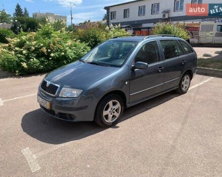 Серый Шкода Фабия, объемом двигателя 1.39 л и пробегом 191 тыс. км за 4550 $, фото 17 на Automoto.ua