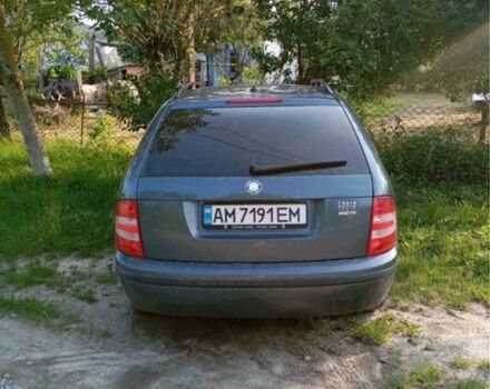 Серый Шкода Фабия, объемом двигателя 1.4 л и пробегом 270 тыс. км за 4250 $, фото 1 на Automoto.ua