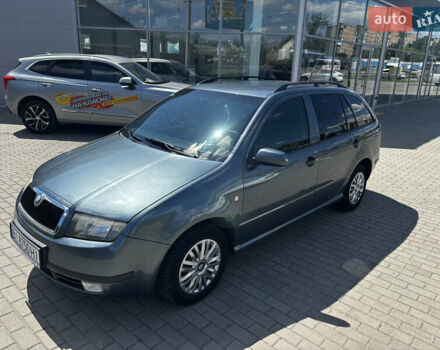 Серый Шкода Фабия, объемом двигателя 1.4 л и пробегом 272 тыс. км за 4500 $, фото 2 на Automoto.ua