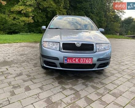 Сірий Шкода Фабія, об'ємом двигуна 1.4 л та пробігом 186 тис. км за 4250 $, фото 17 на Automoto.ua