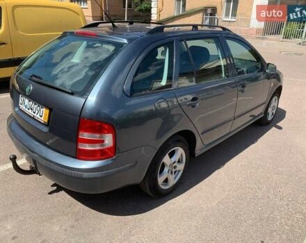 Серый Шкода Фабия, объемом двигателя 1.39 л и пробегом 191 тыс. км за 4550 $, фото 11 на Automoto.ua