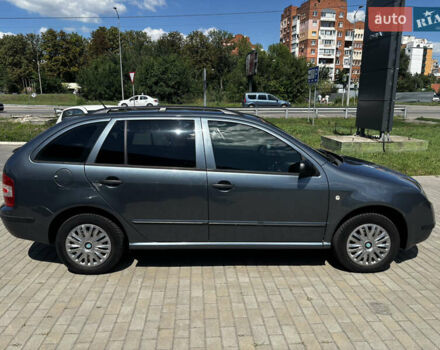 Серый Шкода Фабия, объемом двигателя 1.4 л и пробегом 272 тыс. км за 4500 $, фото 12 на Automoto.ua