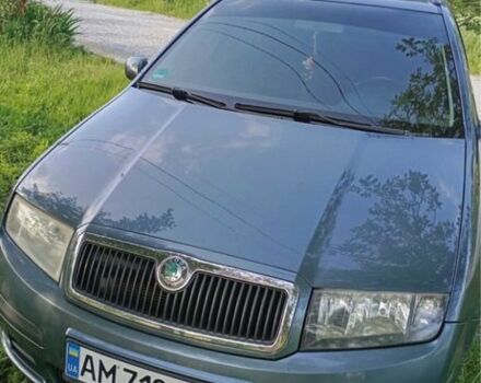 Серый Шкода Фабия, объемом двигателя 1.4 л и пробегом 270 тыс. км за 4250 $, фото 5 на Automoto.ua