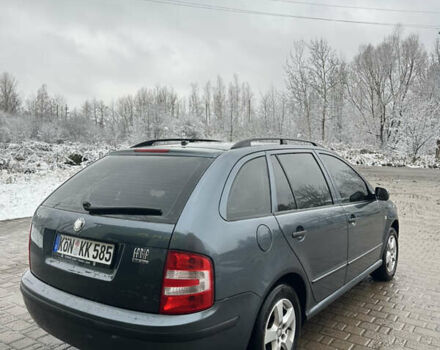 Сірий Шкода Фабія, об'ємом двигуна 1.4 л та пробігом 147 тис. км за 3870 $, фото 6 на Automoto.ua