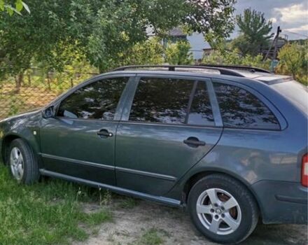 Серый Шкода Фабия, объемом двигателя 1.4 л и пробегом 270 тыс. км за 4250 $, фото 3 на Automoto.ua