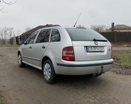 Серый Шкода Фабия, объемом двигателя 1.4 л и пробегом 230 тыс. км за 2800 $, фото 4 на Automoto.ua