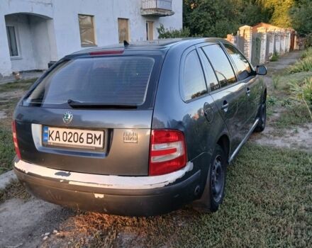 Серый Шкода Фабия, объемом двигателя 1.2 л и пробегом 444 тыс. км за 2500 $, фото 4 на Automoto.ua