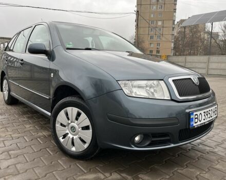 Серый Шкода Фабия, объемом двигателя 1.4 л и пробегом 266 тыс. км за 4750 $, фото 6 на Automoto.ua